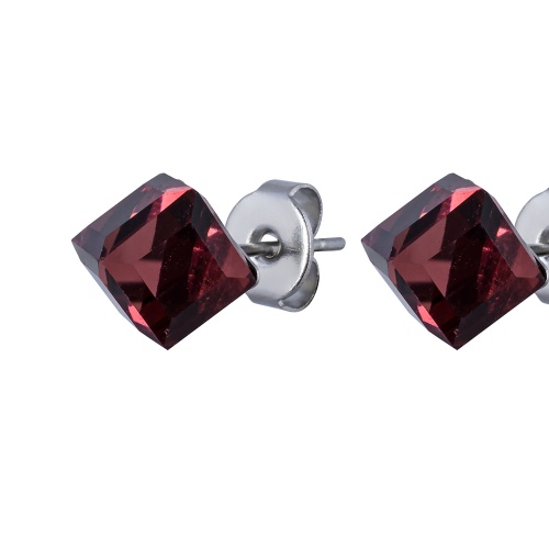 Пусеты Fiore Luna  Hot Pink, SWE2127/2 HP S фото 3